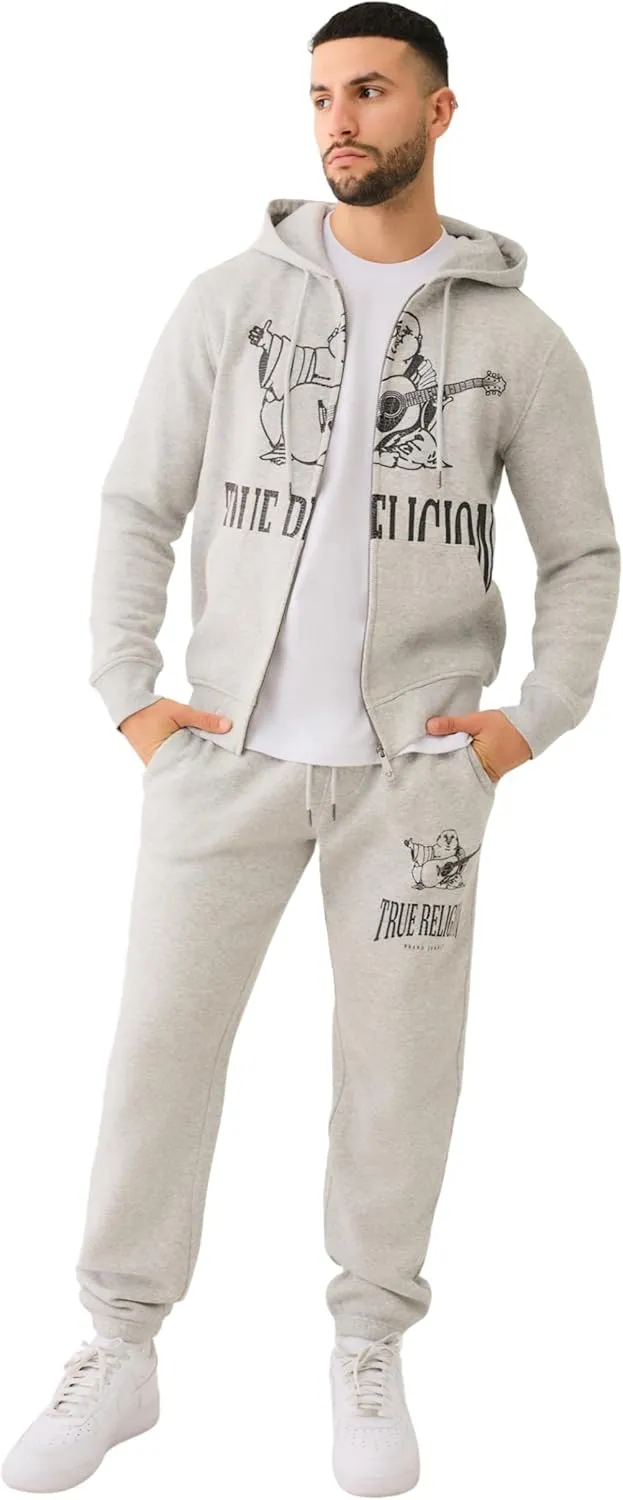 True Religion Men's Crackle Classic Jogger