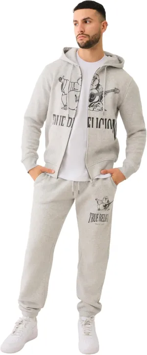True Religion Men's Crackle Classic Jogger