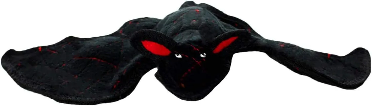 TUFFY - World's Tuffest Soft Dog Toy - Alien Green & Desert Bat-Squeaker- Multiple Layers. Made Durable, Strong & Tough. Interactive Play (Tug, Toss & Fetch). Machine Washable & Floats (Combo Pack)