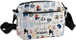TV Show Merchandise Crossbody Purse Bag Luke’s Coffee Gift Rory Lorelai Lovers Gift It’s Season Messenger Bag