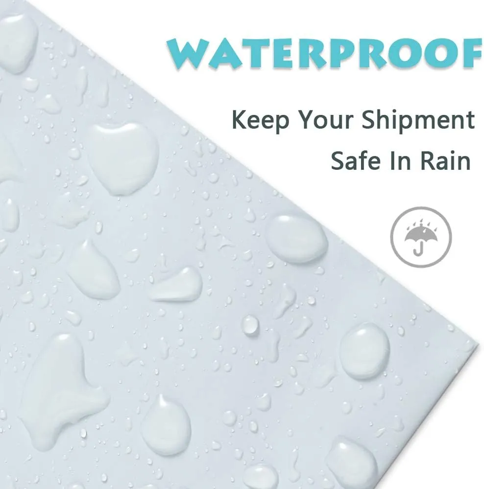 UCGOU Large Poly Mailers 19x24 Inch White 50 Pack Extra Large Shipping Bags Strong Thick Mailing Envelopes Self Seal Adhesive Waterproof and Tear Proof Boutique Postal for Clothing Quilt and More