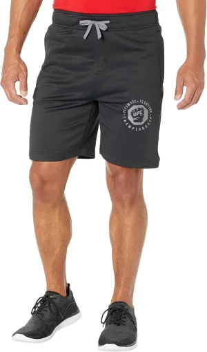 UFC Basic 8" Workout Shorts – Fitness Wear for Men – 100% Polyester – Side Pockets – Sublimated Graphics