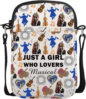 UJIMS Fiddler Roof Musical Gift Fiddler Musical Inspired Crossbody Bag Fiddler Musical Lover Gifts Opening Night Gift