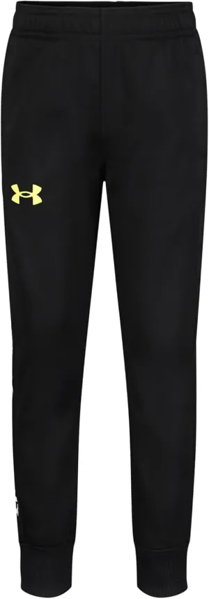 Under Armour Boys' Fleece Joggers, Adjustable Drawstring & Cuffed Ankles