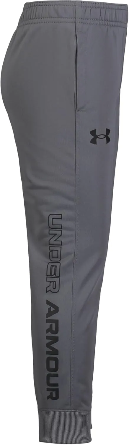 Under Armour Boys' Fleece Joggers, Adjustable Drawstring & Cuffed Ankles