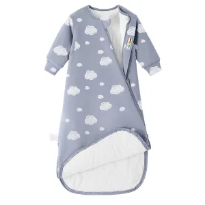 Unisex Sleeping Bag for Babies and Toddlers 2.5 Tog Sleep Sack 0-6Months, Baby Sleep Sack, Long Sleeve Sleep Sack, Wearable Blanket Baby,One piece with sleeves,Gifts for Baby