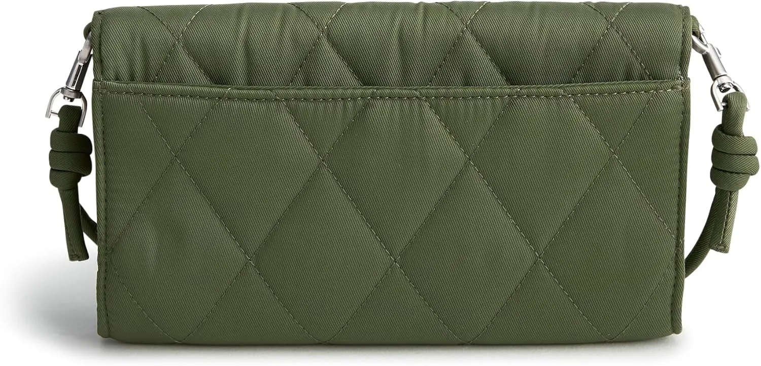 Vera Bradley Performance Twill Wildwood Wallet Crossbody
