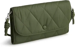 Vera Bradley Performance Twill Wildwood Wallet Crossbody