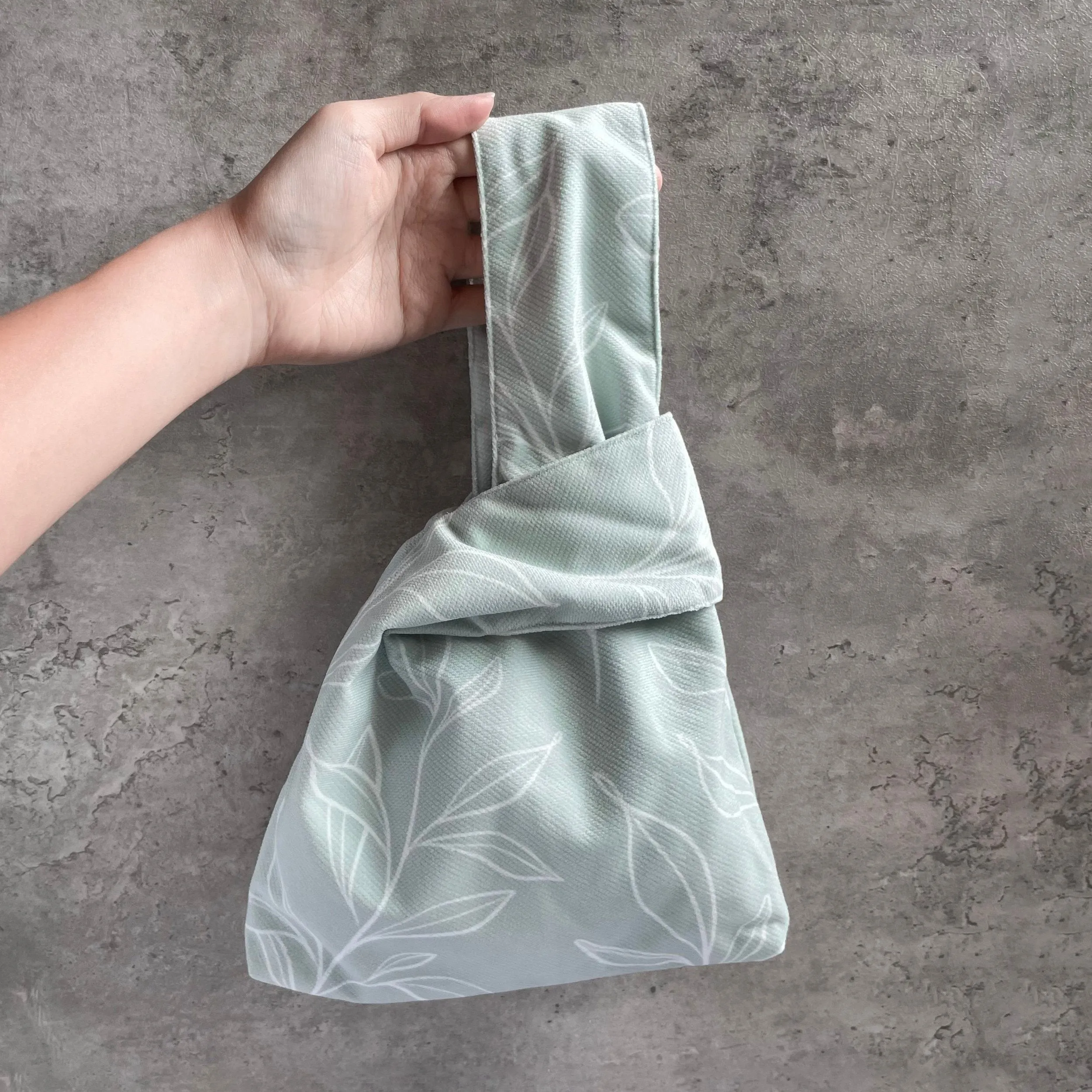 Verdant Onigiri Wristlet