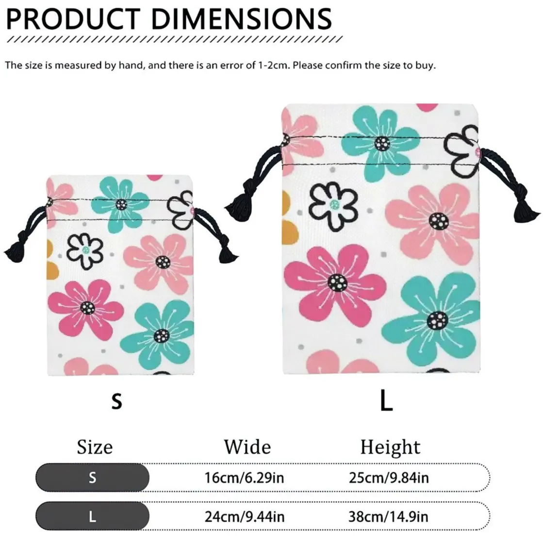 Vibrant Whimsical Drawstring Gift Bags for Every Occasion