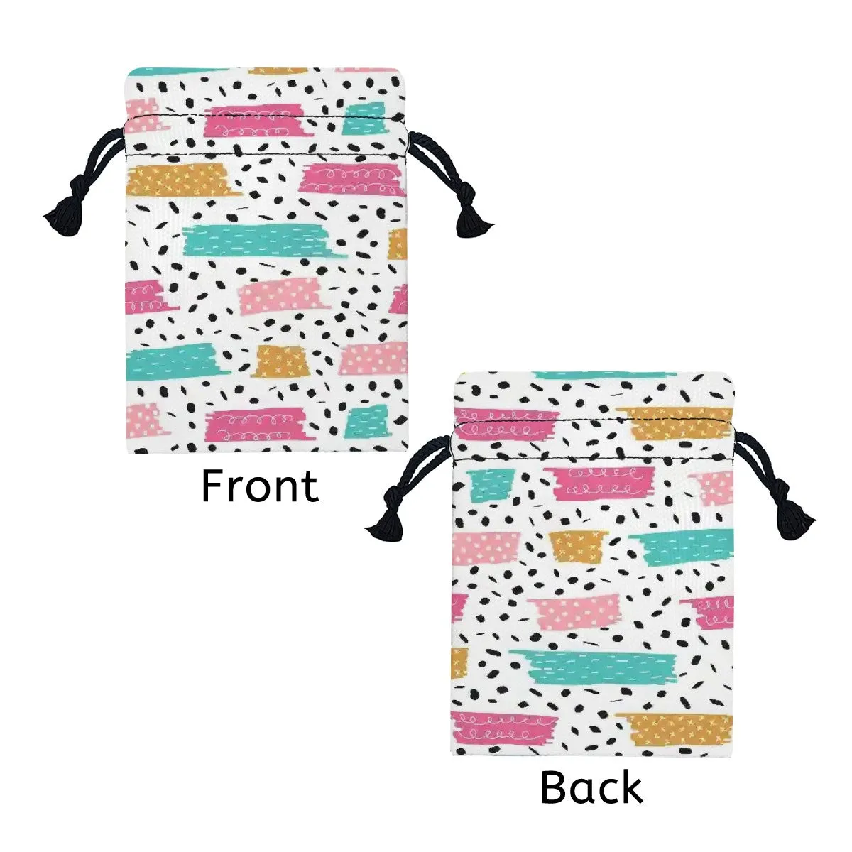 Vibrant Whimsical Drawstring Gift Bags for Every Occasion