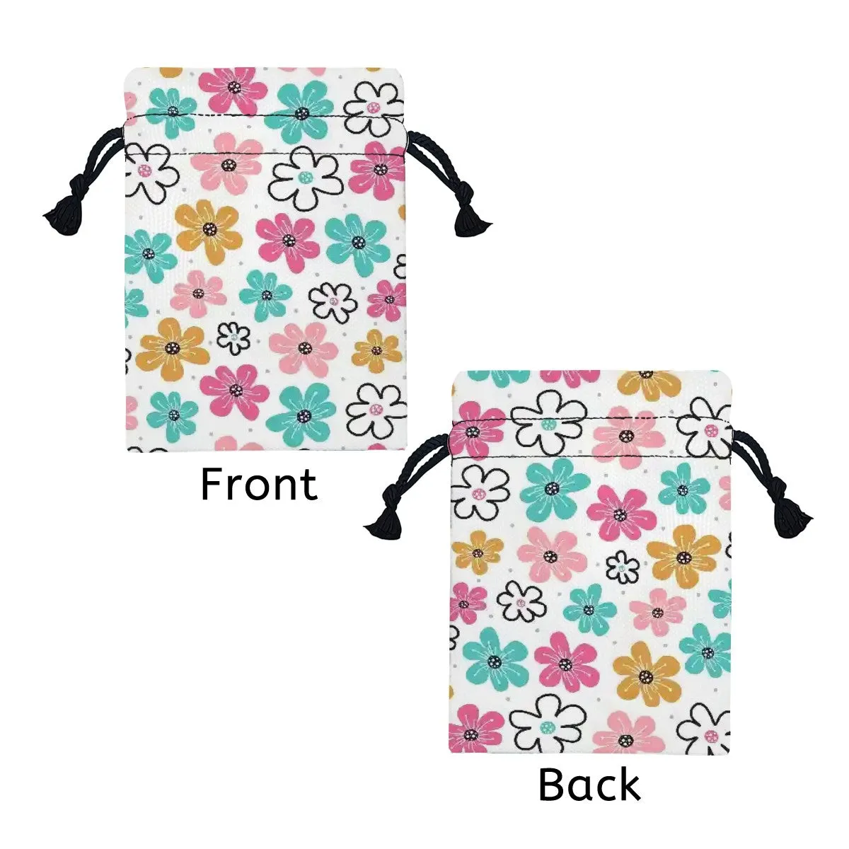 Vibrant Whimsical Drawstring Gift Bags for Every Occasion