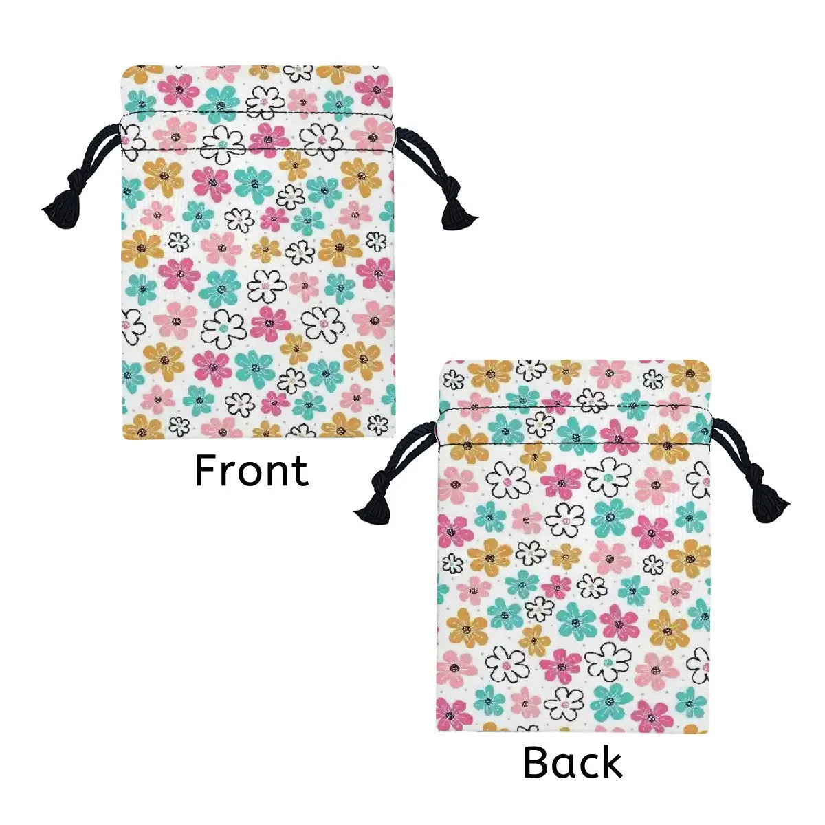 Vibrant Whimsical Drawstring Gift Bags for Every Occasion