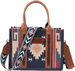 Vintage Printed Ladies Shoulder Bag & Leather Tote Crossbody Women's Bag