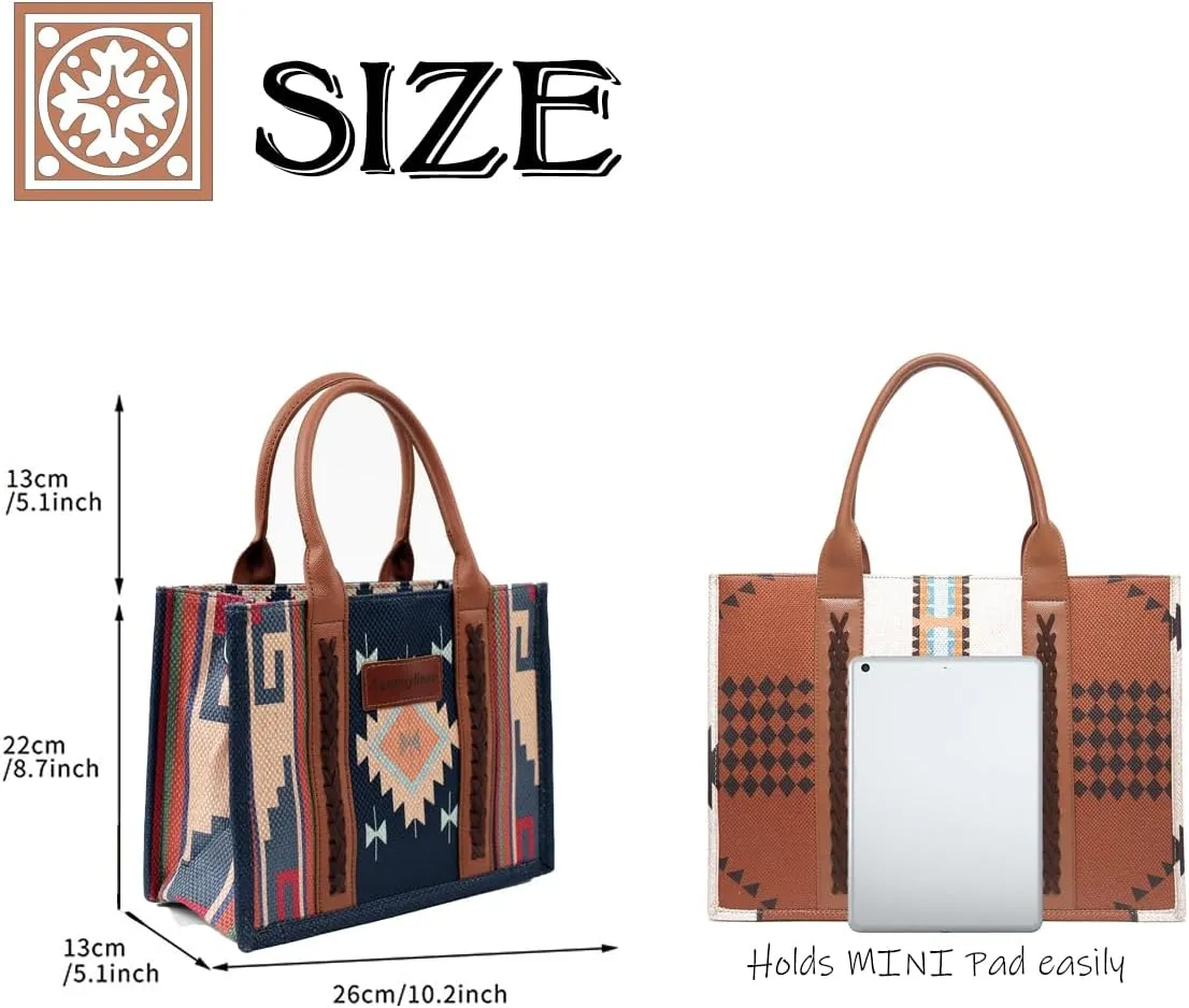 Vintage Printed Ladies Shoulder Bag & Leather Tote Crossbody Women's Bag