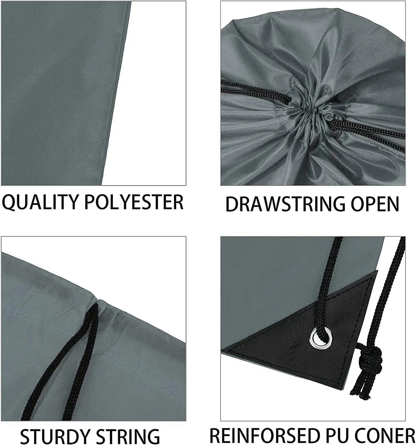 Vorspack Drawstring Backpack 20 Pieces for Party Gym Sport Trip