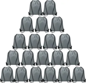 Vorspack Drawstring Backpack 20 Pieces for Party Gym Sport Trip