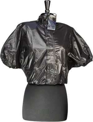 Water-Resistant Post Surgery Garment for Shower Protection (Black, S/M)