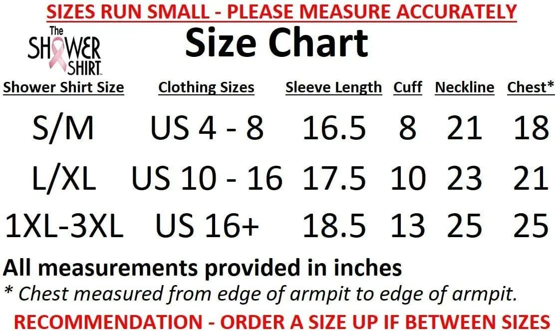 Water-Resistant Post Surgery Garment for Shower Protection (Black, S/M)