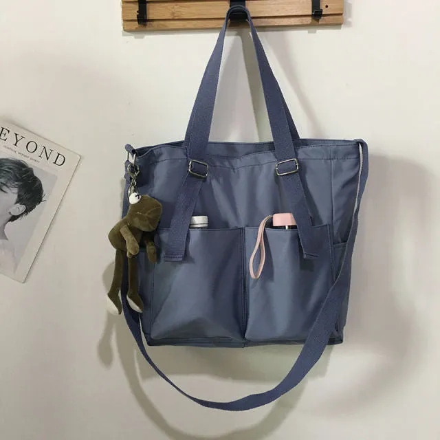 Waterproof Large Capacity Canvas Shoulder Crossbody Bags For Women