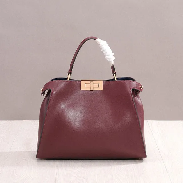 Waterproof Leather User-friendly Designer Handbag
