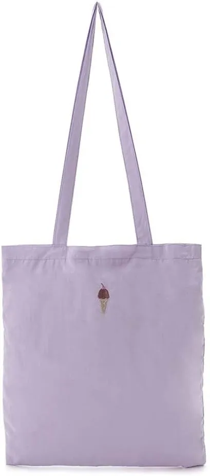 Whiteday Embroidered Tote Bag