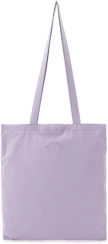 Whiteday Embroidered Tote Bag