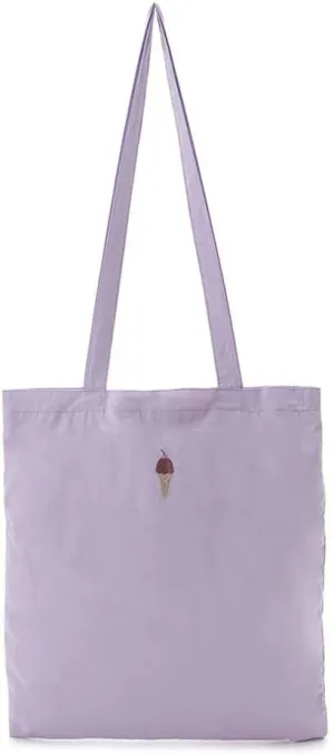 Whiteday Embroidered Tote Bag