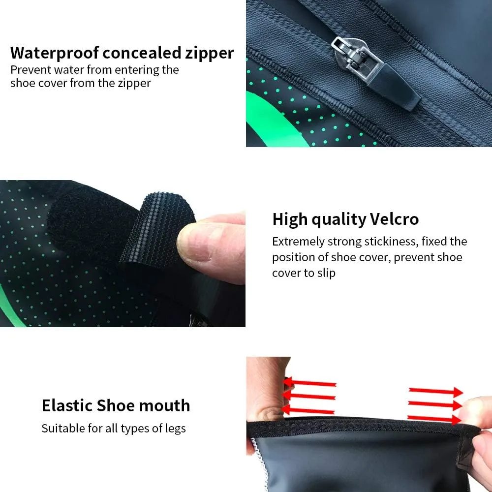 Winter Warm Bike Shoes Cover Thermal Cycling Shoe Covers Waterproof Shoescover for Men Women, Road MTB Bicycle Overshoes