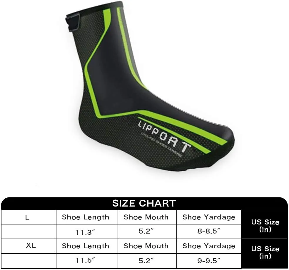 Winter Warm Bike Shoes Cover Thermal Cycling Shoe Covers Waterproof Shoescover for Men Women, Road MTB Bicycle Overshoes