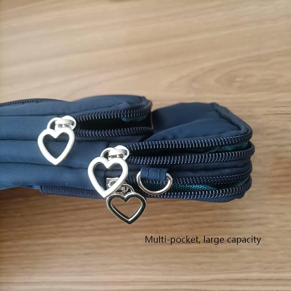 Women Crossbody Cell Phone Purse Case Armband Bag for iPhone 12 13 Mini 14 15 Plus 11 Pro Max Google Pixel 6a 7a 8a 6 7 8 Pro