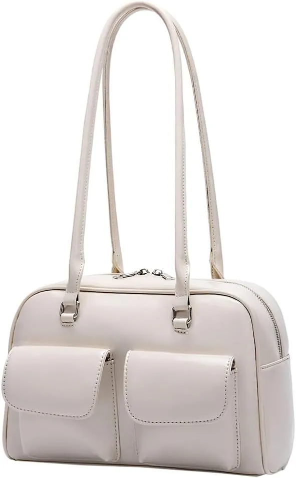 Women Y2k Shoulder Bag Vintage Hobo Bags Crossbody Purse Multi Pocket Top Handle Bags Underarm Tote Handbag 2025
