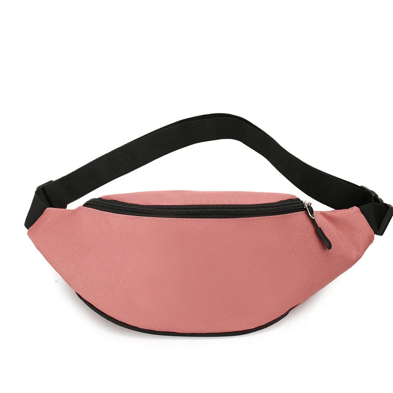 Women's & Men's & Simple Version Trendy Solid Color Men's Chest Bags