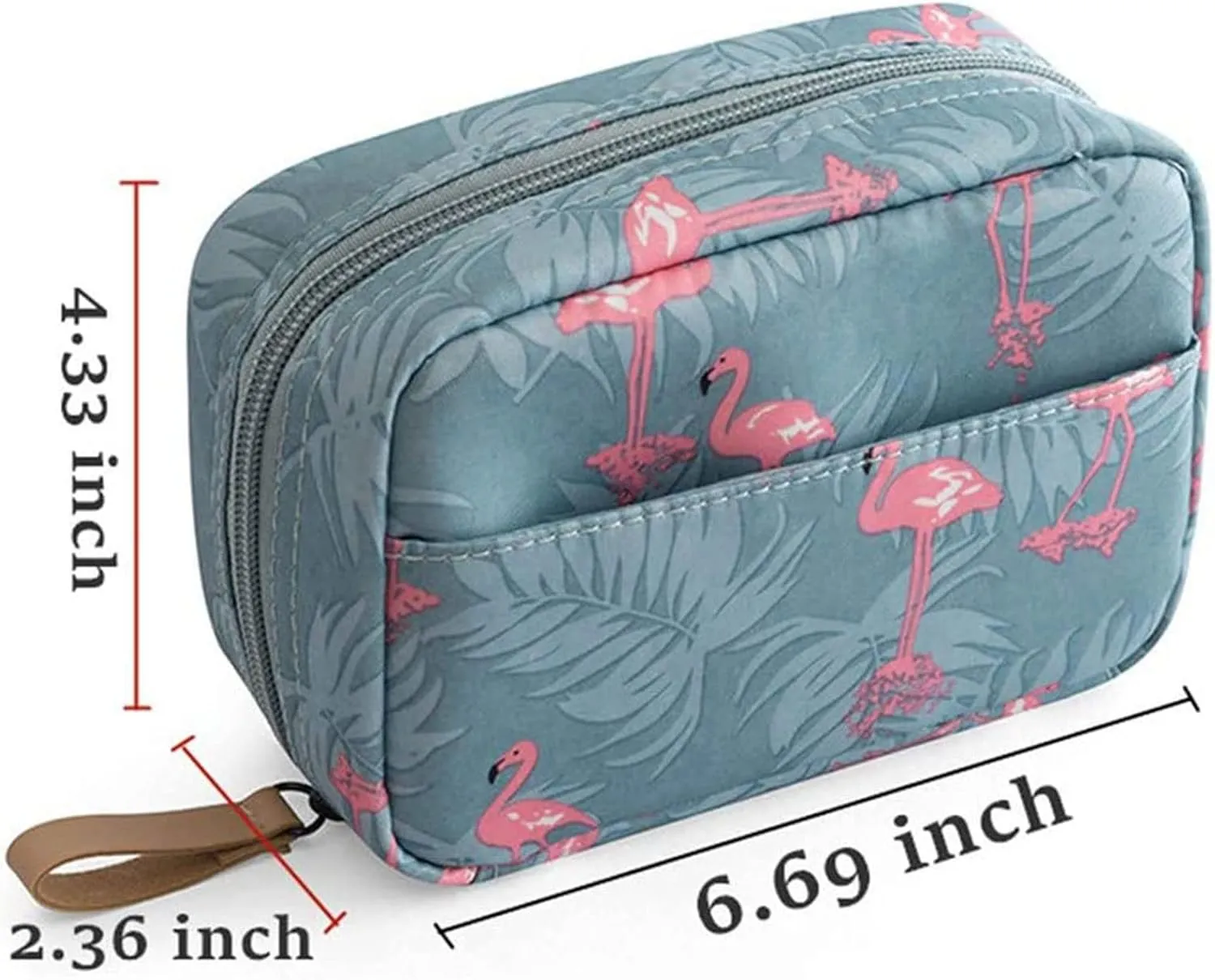 Women's Mini Cosmetic Bag Beauty Toiletries Waterproof Case Travel Lipstick Organizer Beauty (Large)