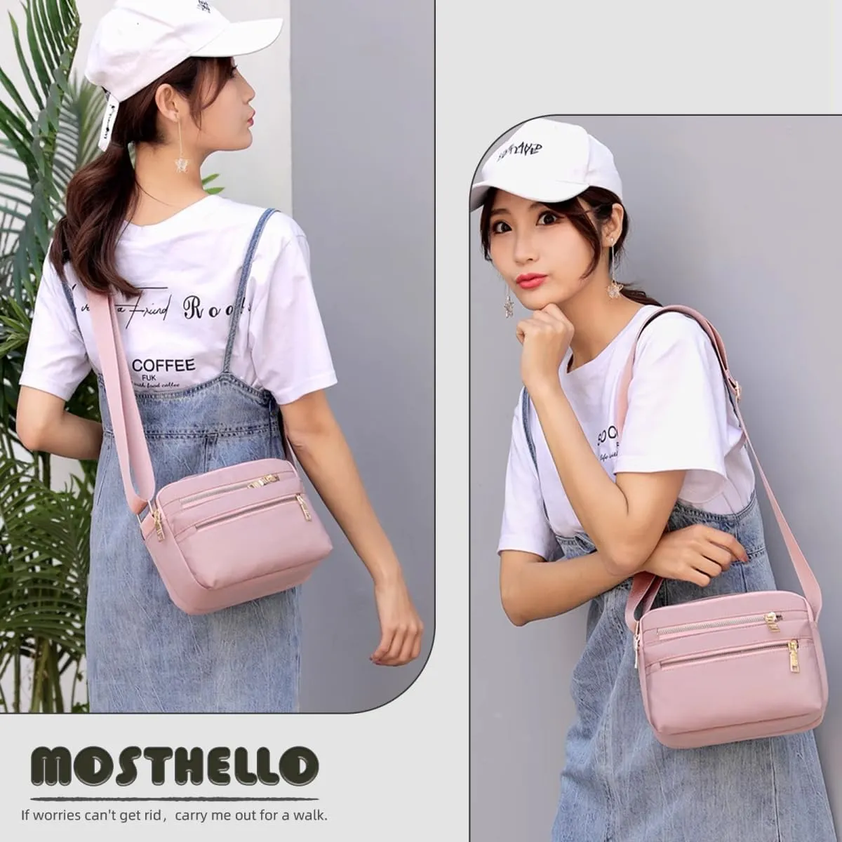 Women's Shoulder Bag, Handbag Large Capacity, Simple Casual, Commuter Bag Multi Pocket, Lightweight Crossbody Bag
