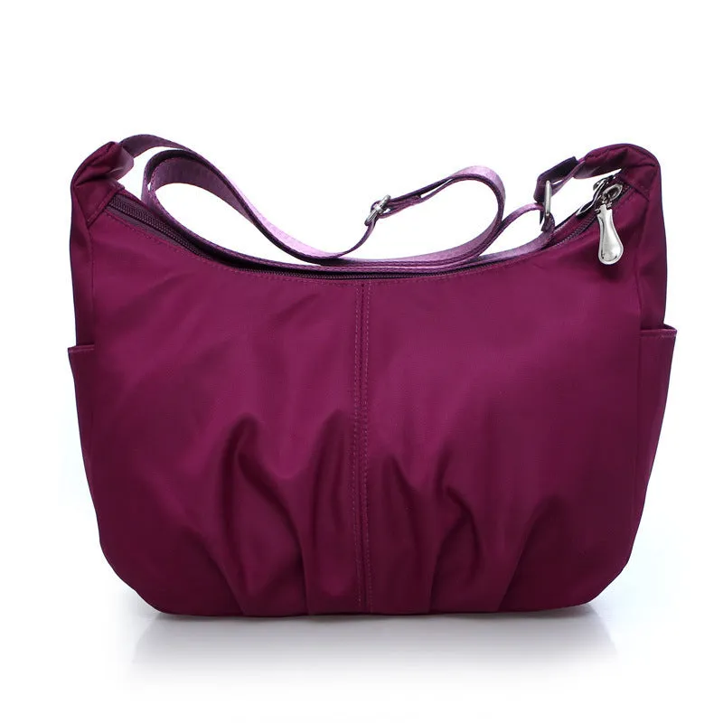Women's Waterproof Nylon Fashion Large Capacity Crossbody Bags