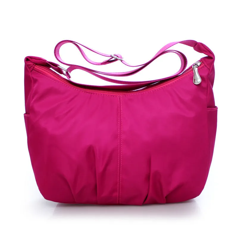 Women's Waterproof Nylon Fashion Large Capacity Crossbody Bags