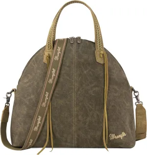 Wrangler Weekender Travel Bag Woven Top Handle Large Handbag and Boho Carry on Bag