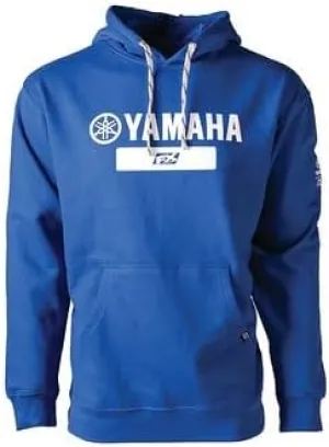 YAMAHA Hooded Sweatshirt Cotton Polyblended Classic Hoodie Powersports Motorcycle ATV UTV Kangaroo Pocket and Drawstring Hood