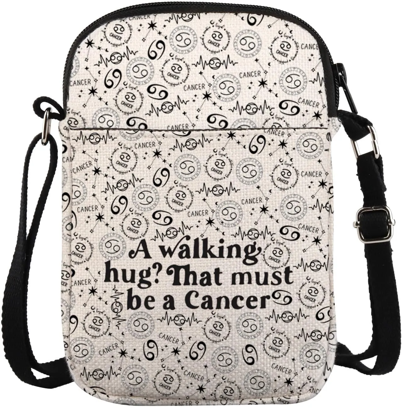 Zodiac Signs Crossbody Bag Horoscope Gift 12 Constellation Birthday Gift Astrologist Bag